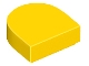 Tile, Round 1 x 1 Half Circle Extended