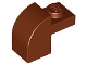 Slope, Curved 2 x 1 x 1 1/3 with Recessed Stud